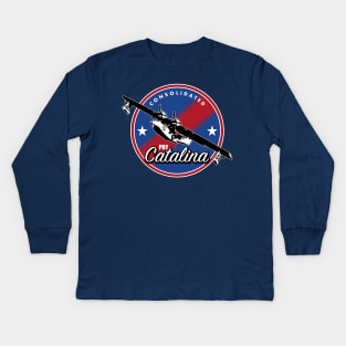 PBY Catalina Kids Long Sleeve T-Shirt